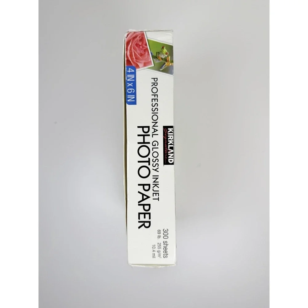 Kirkland Signature 4 x 6 Professional 69 Lb Glossy Inkjet Photo Paper 300 503636